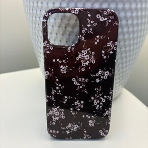 Velvet Caviar Floral Burgundy MagSafe Phone Case | iPhone 13